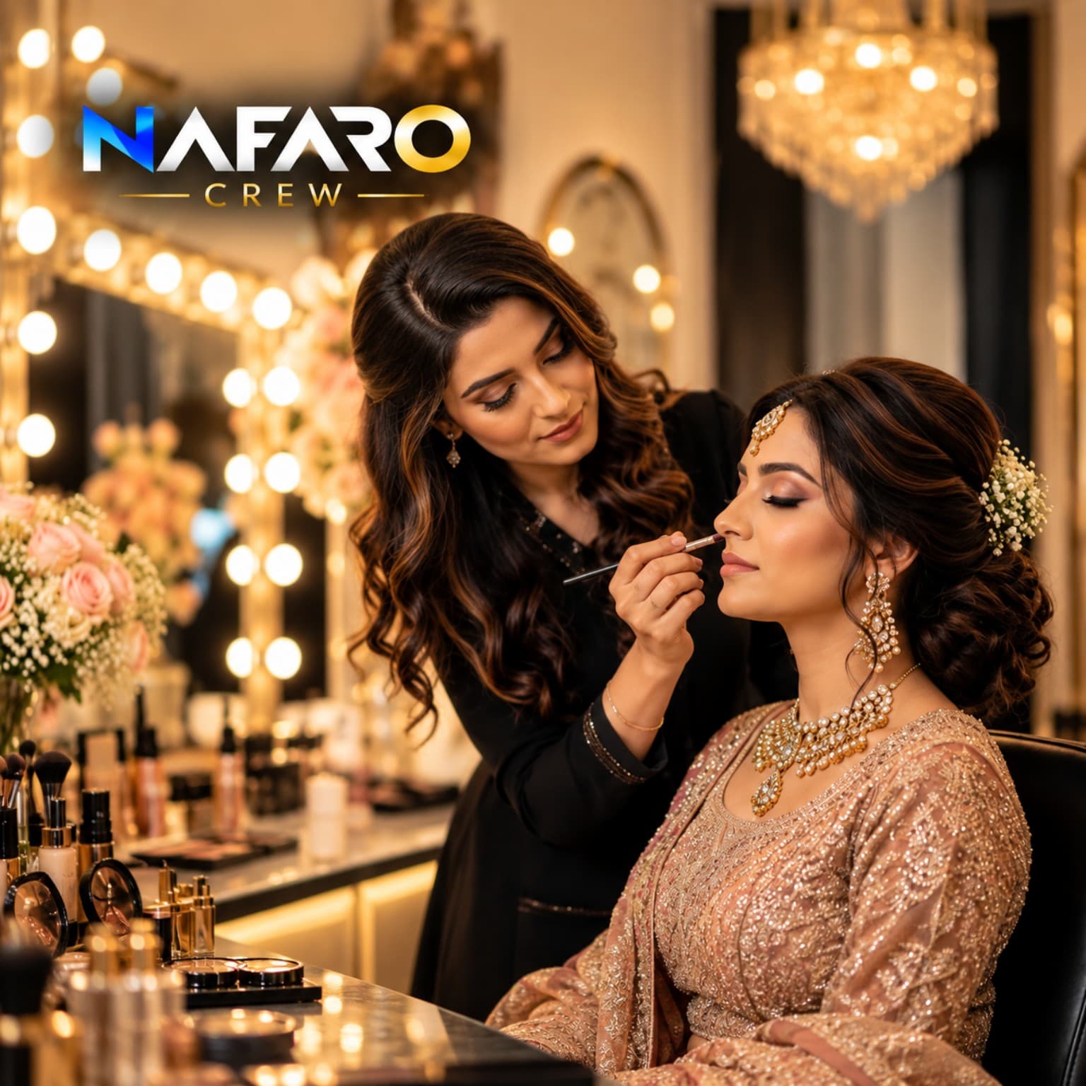 Nafaro Crew women's beauty and makeup services